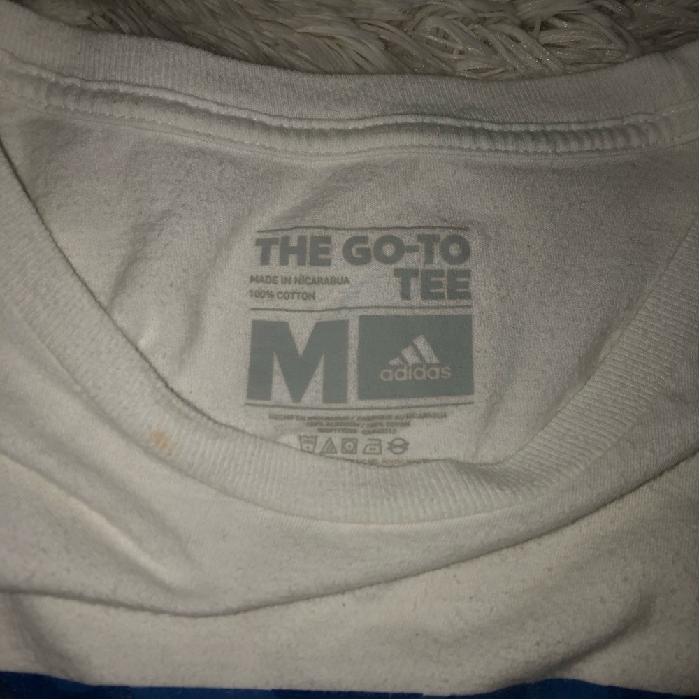 White ADIDAS T Shirt - Picture 5 of 5